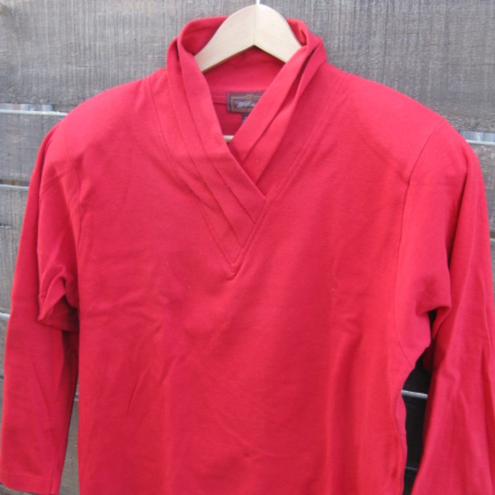 Vintage 80's Red Top